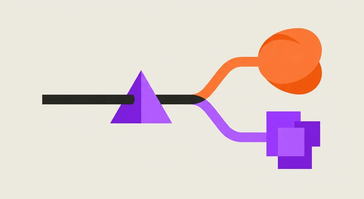 Diagramma astratto sul flusso di Semantic Routing